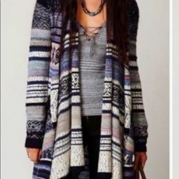 Free People Cardigan Size Medium - Picture 3 of 6